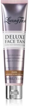 Loving Tan Deluxe Face Tan Samoopalający Krem Do Twarzy Odcień Dark 50 ml