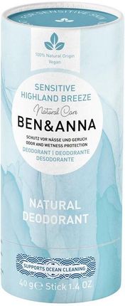 Ben&Anna Sensitive Highland Breeze Dezodorant W Sztyfcie 40 g