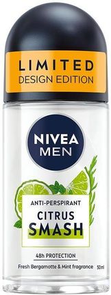 Nivea Men Citrus Smash Antyperspirant Roll On 50 ml