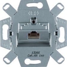 Hager One.Platform Mechanizm Gniazda Komputerowego Uae 1 Krotne Rj45 Ekranowane Kat.6A Iso Linia Proj. Berker B.Kwadrat/K.1/K.5/B.3/B.7/Q.1/Q.3/Q.7/