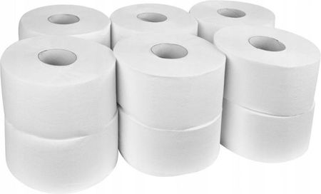 Jumbo Papier Toaletowy Celuloza 2W 80M 12 Rolek