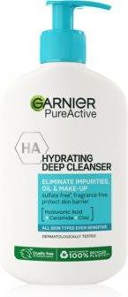 Garnier Pure Active Pure Active Nawilżający Żel Oczyszczający Przeciw Niedoskonałościom Skóry 250 ml