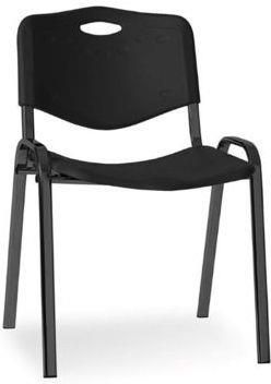 Nowy Styl Krzesło Iso Plastic (Black / Alu) Hakrz_Iso_Plastic