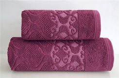 Greno Ręcznik Frotte Lugana Jagodowy 500G/M2 50X90 Cm 27006