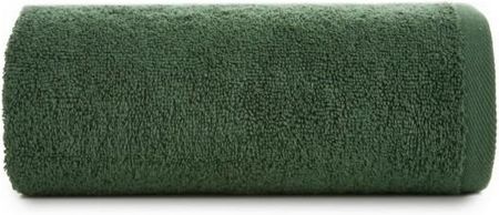 Eurofirany Ręcznik Frotte Gładki 2 Zielony Ciemny 31 500G/M2 30X50 Cm 27197