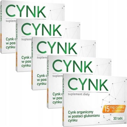 Alg Pharma Cynk organiczny 15 mg 150tabl