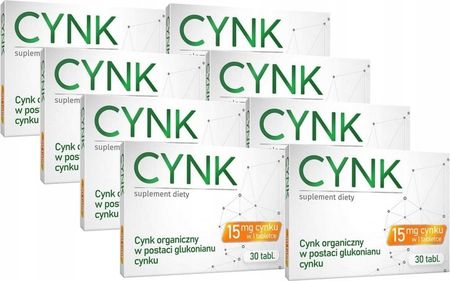 Alg Pharma Cynk organiczny 15 mg 240tabl