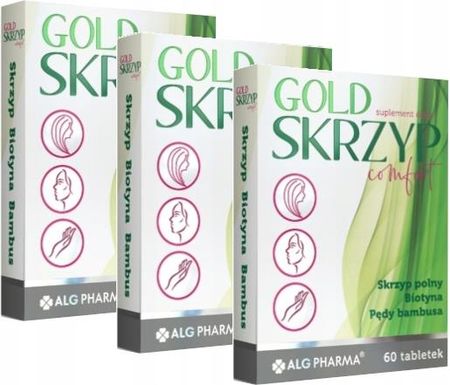 Alg Pharma GOLD Skrzyp Comfort 180 tabl