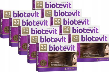 Alg Pharma Biotevit Biotyna Paznokcie 300tabl