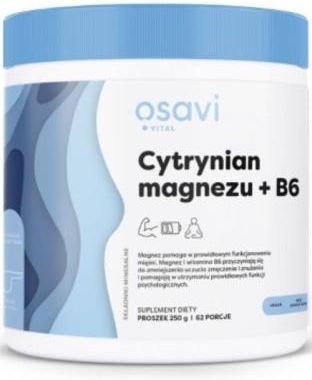 Osavi Cytrynian Magnezu + B6 250g