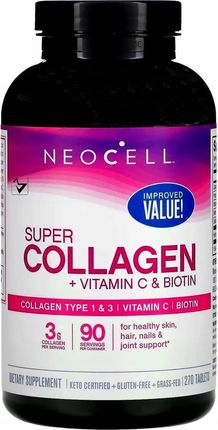 Neocell Collagen Vitamin C Biotin 270Tabl
