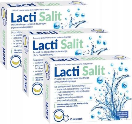 Nord Farm Lacti Salit Elektrolity Glukoza 30 Sasz.
