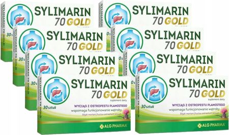 Alg Pharma Sylimarin 70 Gold Ostropest Plamisty 240Kaps