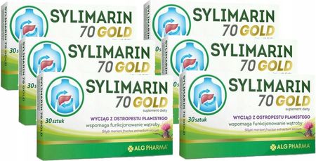 Alg Pharma Sylimarin 70 Gold Ostropest Plamisty 180Kaps