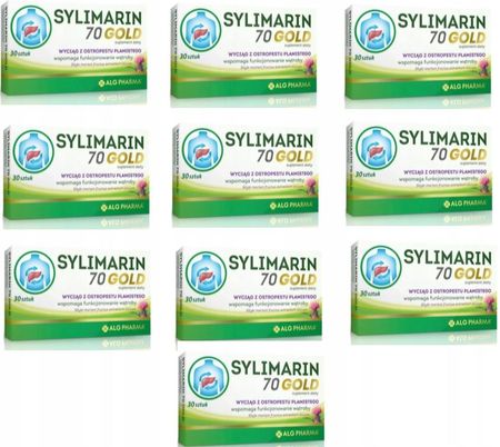 Alg Pharma Sylimarin 70 Gold Ostropest Plamisty 300Kaps