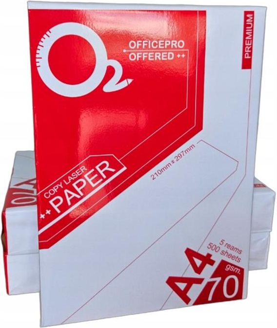 Papier POLJET A4 90g do drukarki i ksero - ryza 250 ark