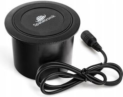 Zdjęcie Spacetronik Gniazdo Blatowe Okrągłe Sps-R0D3B - Góra