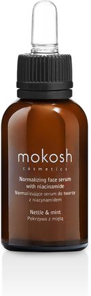 Mokosh Normalizujące Serum Do Twarzy Z Niacynamidem 5% Pokrzywa Z Miętą Mokosh 30 ml