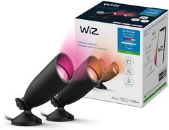 WiZ Zewnętrzny reflektor Low Volt 10 W, kolorowe światło, 2 szt. (929003258301)