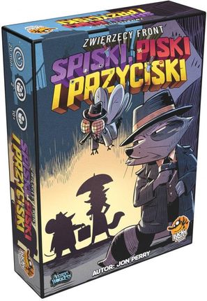 Lucky Duck Games Zwierzęcy Front: Spiski, piski i przyciski (edycja polska)
