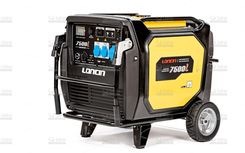 Agregat prądotwórczy inwerterowy AVR Loncin LC7500I 6,4kW + Rozrusznik + Olej - OD Ręki