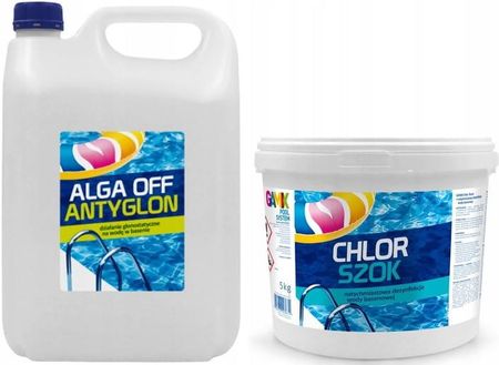 Gamix Chemia Basenowa Chlor Szok 3kg + Alga Off 4L Zestaw 12031010