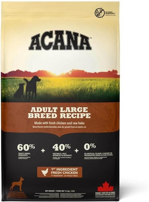 Karma Acana Adult Large Breed Recipe 11.4kg - Ceny i opinie - Ceneo.pl