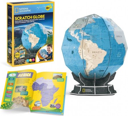 Cubic Fun Puzzle 3D National Geographic Globus
