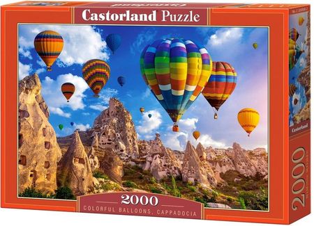 Castor Puzzle Kolorowe Balony Kapadocja 2000El.