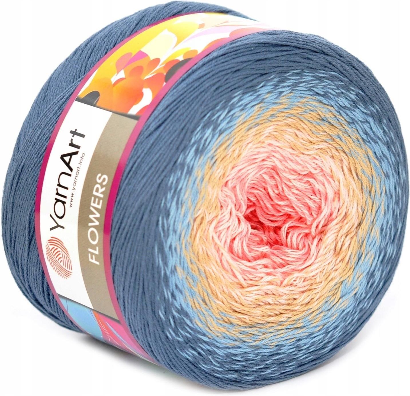 Yarnart Włóczka Flowers 262 Ceny i opinie Ceneo.pl