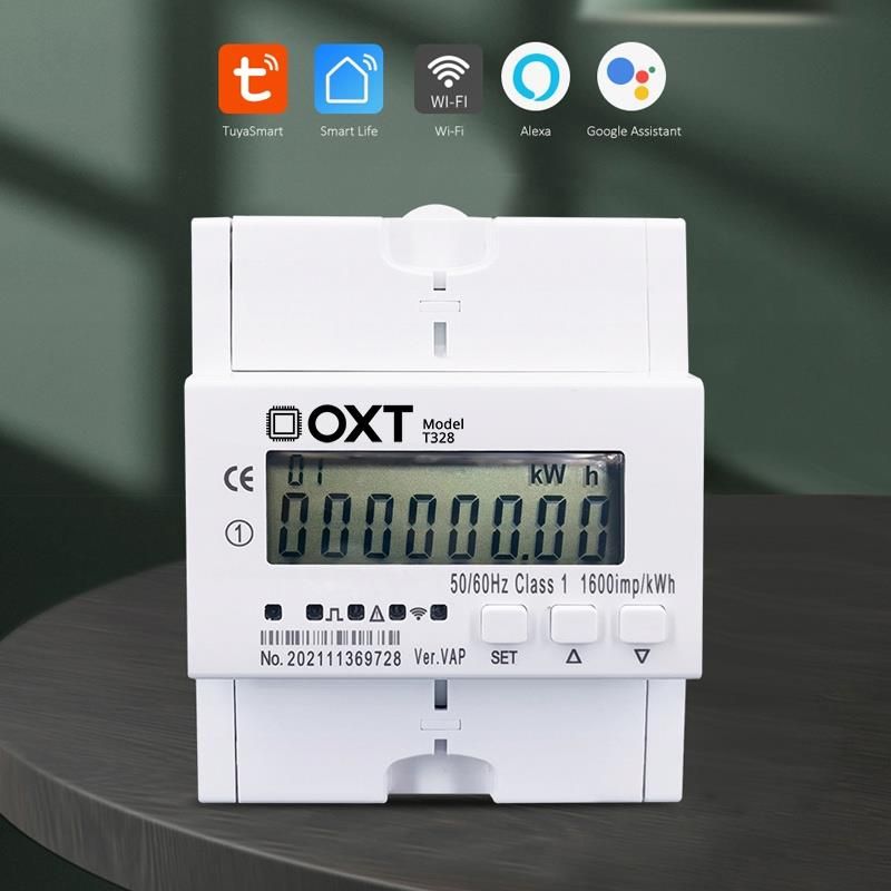 System domotyki ID3 Oxt Sterownik Jednofazowy 65A Kontrola Wifi Tuya ...