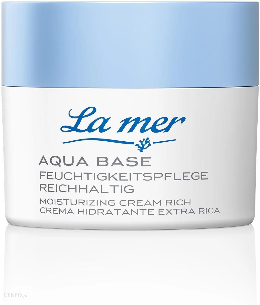 Krem do twarzy La mer Aqua Base Feuchtigkeitscreme Reichhaltig 50ml, ohne  Parfum - Opinie i ceny na