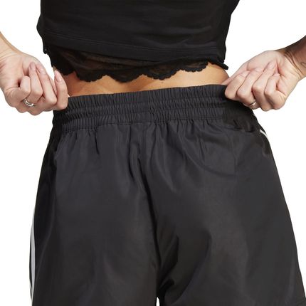 Szorty damskie adidas LACE TRIM 3-STRIPES czarne II5605