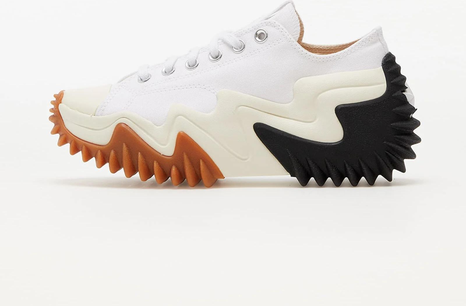 Converse Run Star Motion Canvas Platform White/ Black/ Egret Ceny i