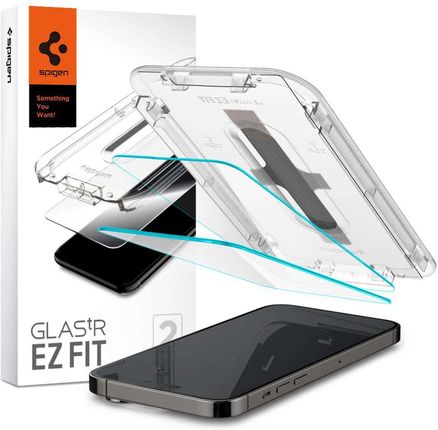 Spigen 2X Szkło Hartowane Glas Tr ”Ez Fit” Do Apple Iphone 14 Pro Max Clear