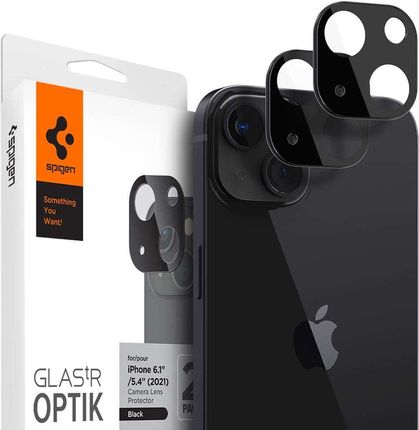 Spigen 2X Szkło Na Aparat Kamerę Optik Tr Do Iphone 13 Mini Black