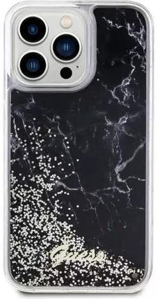 Guess Etui Do Iphone 14 Pro Max 6 7" Hardcase Liquid Glitter Marble