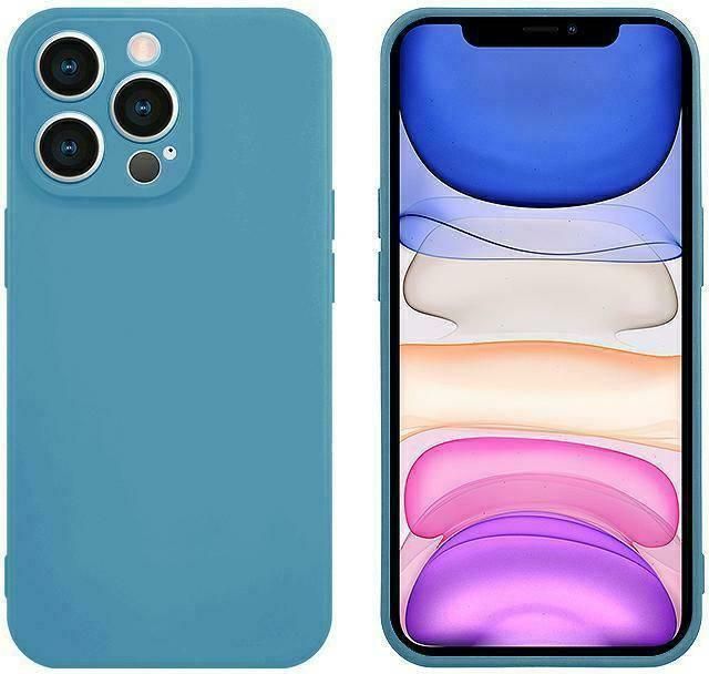 Marka Niezdefiniowana Tint Case Iphone 14 Dark Blue Etui Na Telefon