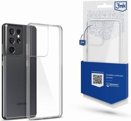 3Mk Etui Clear Case Na Samsung Galaxy S21 Ultra 5G Przeźroczyste