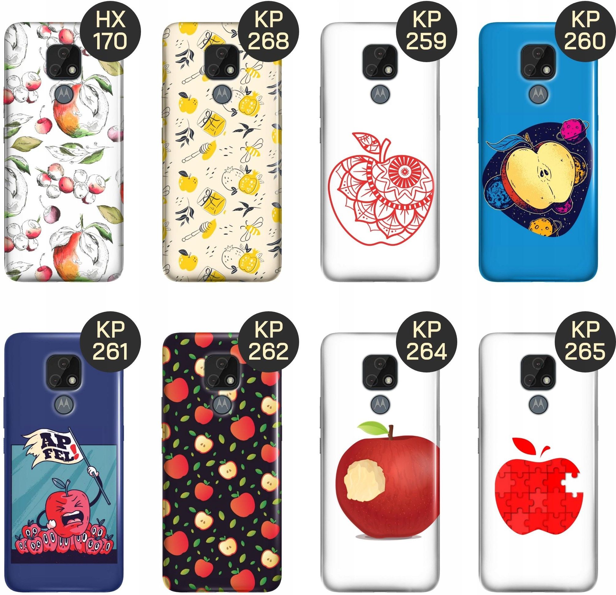Hello Case Etui Do Motorola Moto E7 Z Jabłkiem Obudowa - Etui na ...