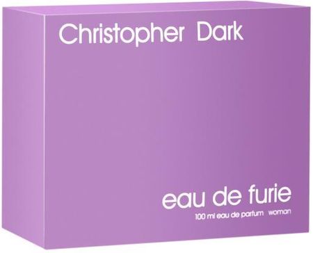 Christopher Dark Eau De Furie woda perfumowana 100ml spray