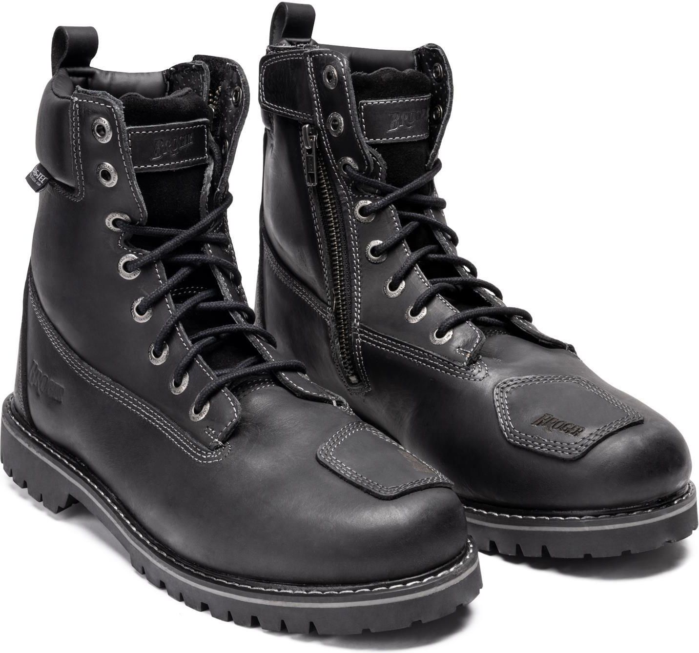 Buty motocyklowe Broger Krótkie Vintage Black Czarny Alaska - Opinie i ...