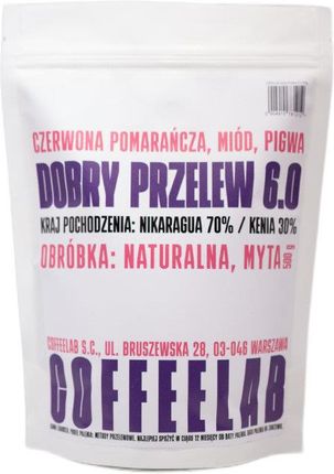Coffeelab Ziarnista Dobry Przelew 6.0 500g