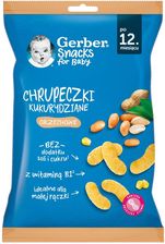 Zdjęcie Gerber Chrupeczki kukurydziane orzechowe dla niemowląt po 12 miesiącu 28g - Skarżysko-Kamienna