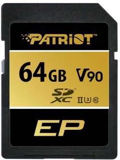 Patriot 64Gb Ep Sdxc V90 UHS-II U3 300Mb/S