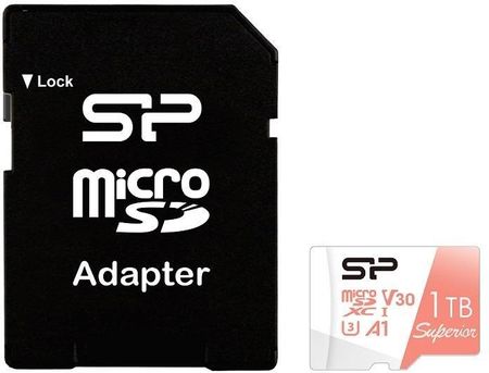 Silicon Power Microsdxc Superior 1Tb V30 Uhs-1 U3 A1 + Adapter