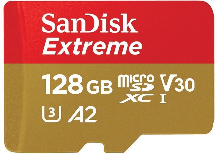 Karta pamięci do aparatu Sandisk Extreme Flash Memory Card 128 Gb