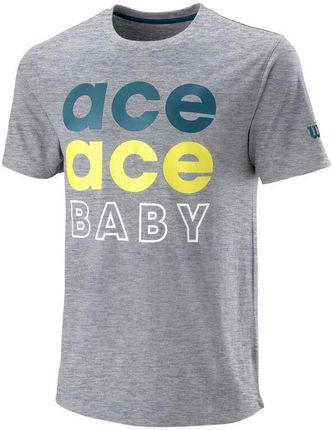 Koszulka treningowa męska Wilson Ace Ace Baby Tech Tee 