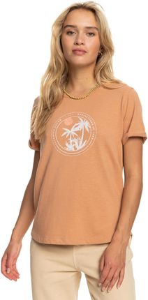 Damska Koszulka z krótkim rękawem Roxy Ocean After J Tees Erjzt05473-Ckl0 – Pomarańczowy