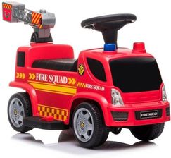 Super-Toys Jeździk Na Akumulator Straż Pożarna Z Drabiną I Bańkami/Gts-6688-B Czerwony